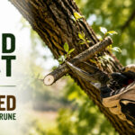 Certified arborist pruning a tree in Tampa Bay