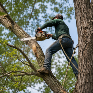 unqualified tree cutter